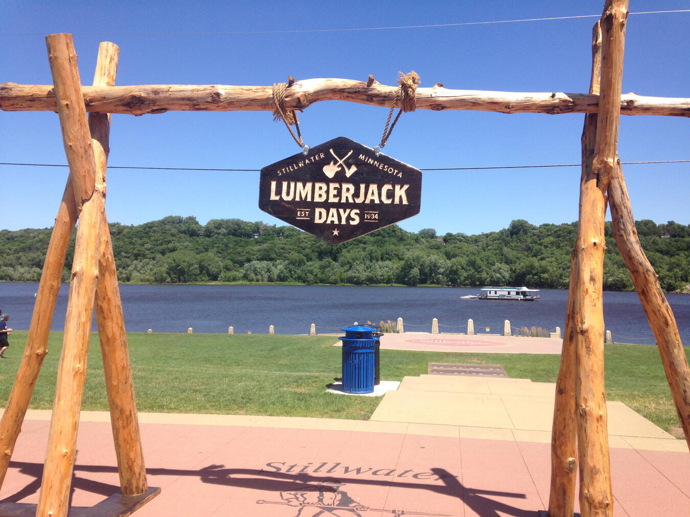 Lumberjack Days Archway